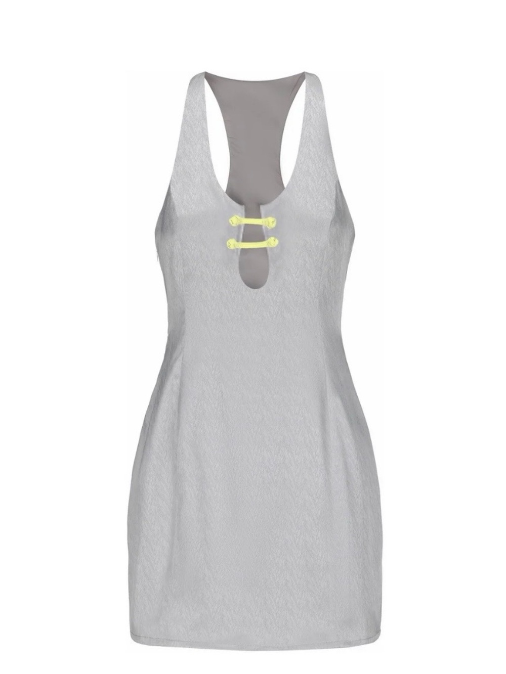 Women's silver dress